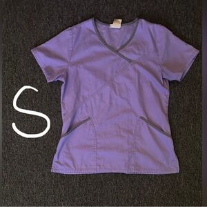 Purple Scrubstar Top
